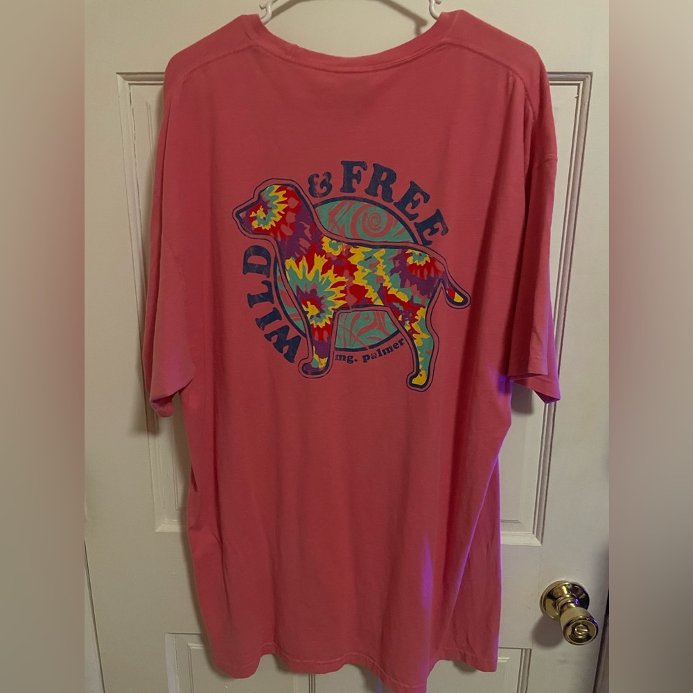 Comfort wash dog shirt